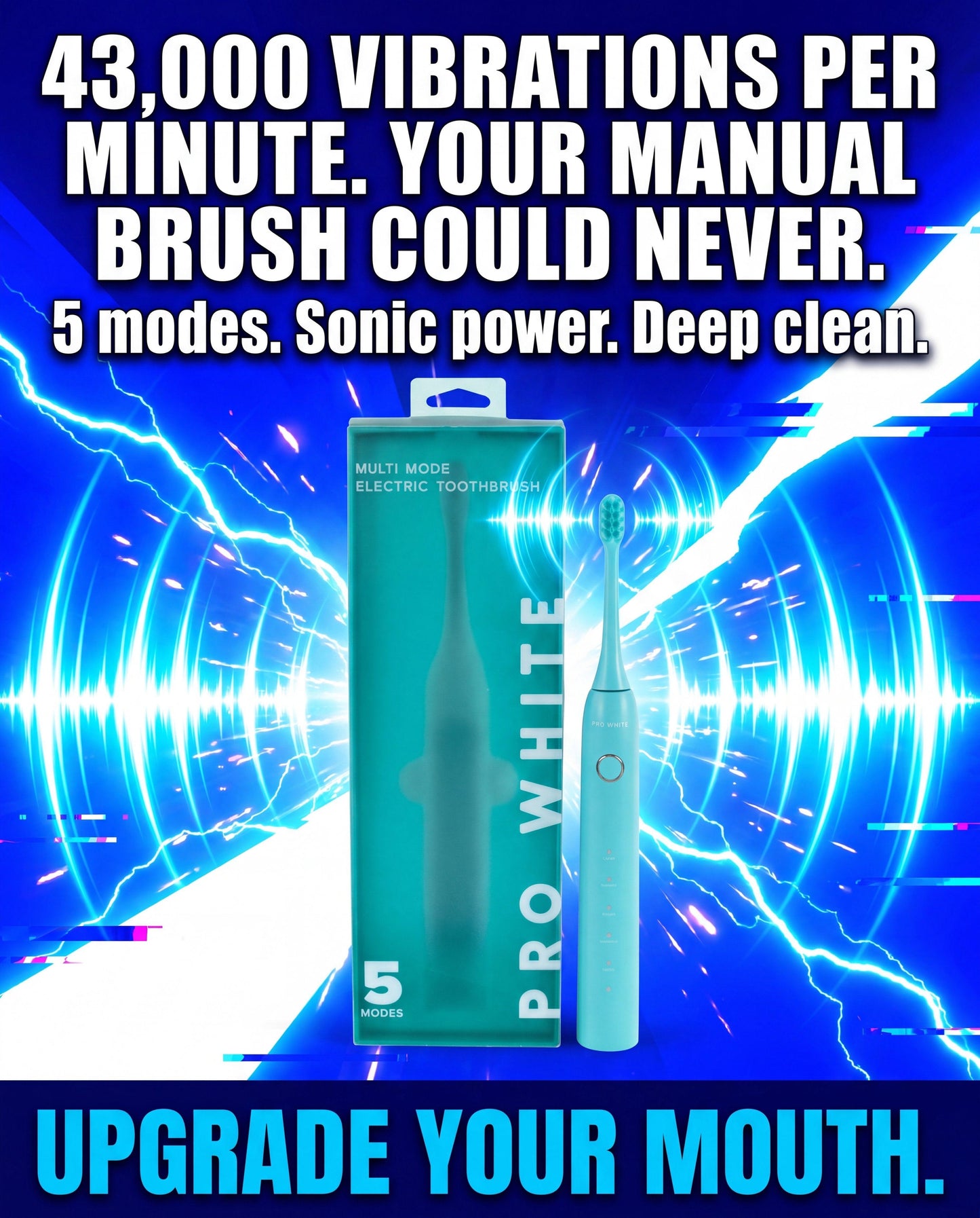 Multi-Mode Sonic Electric Toothbrush