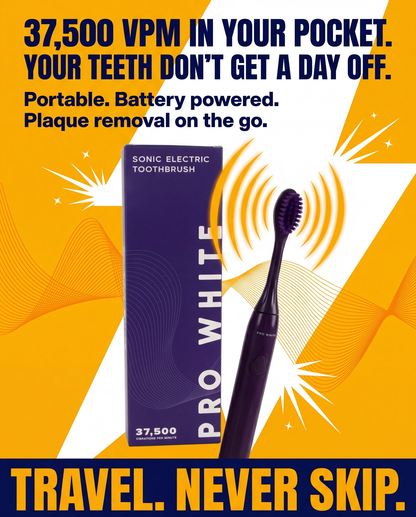 Battery Supply Electric Toothbrush