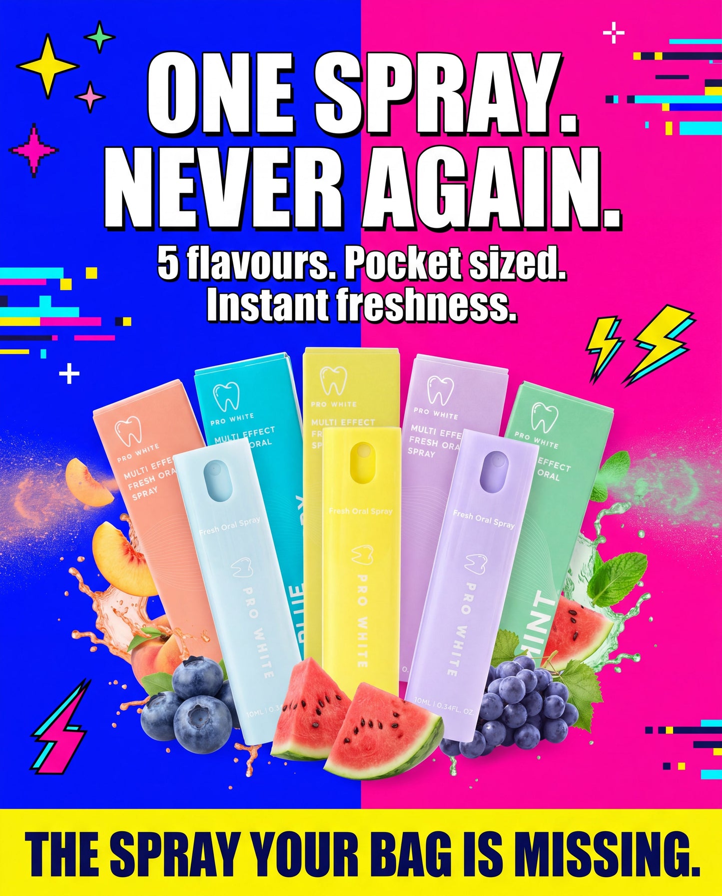 Flavoured Mouth Spray