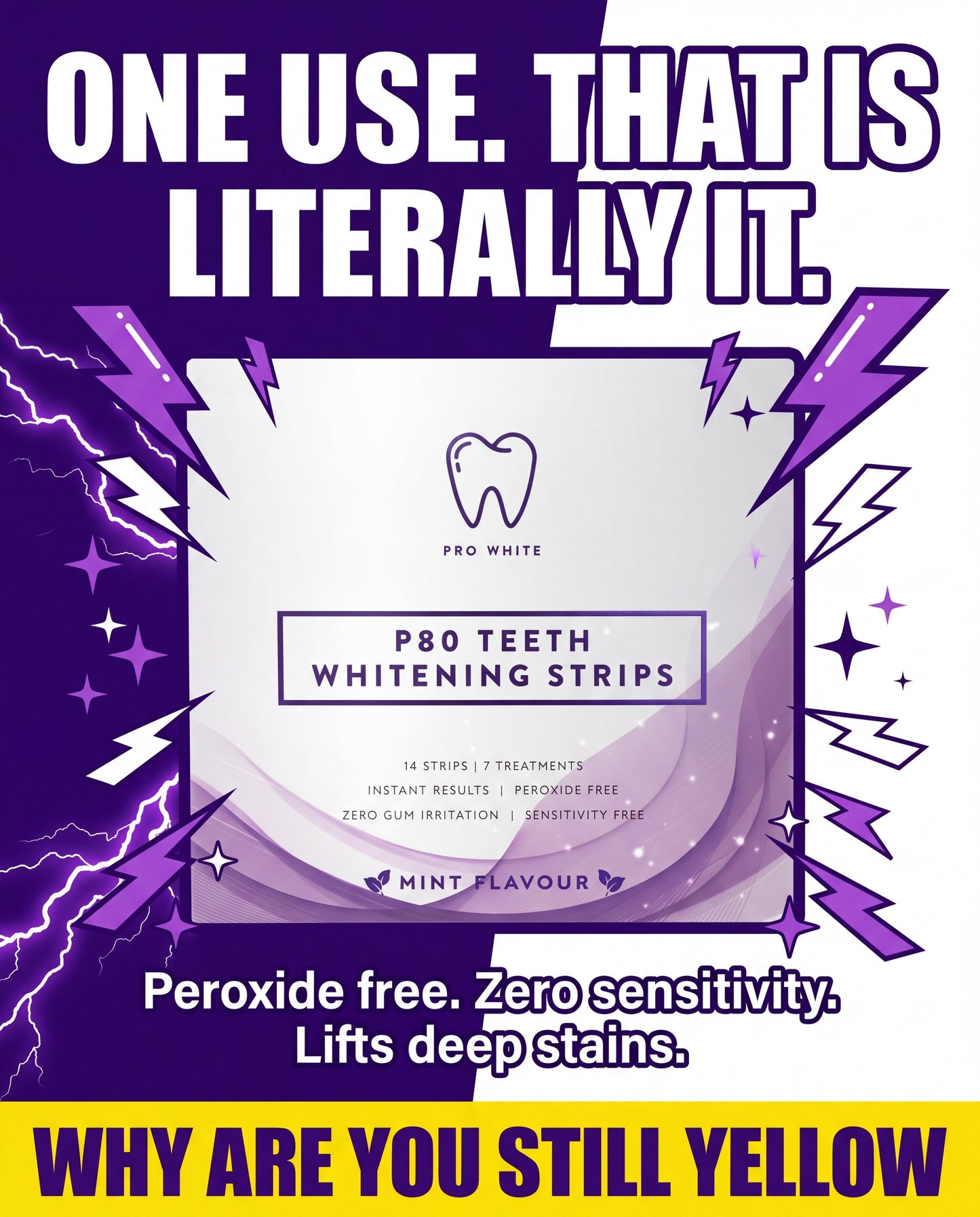 p80™ Teeth Whitening Strips