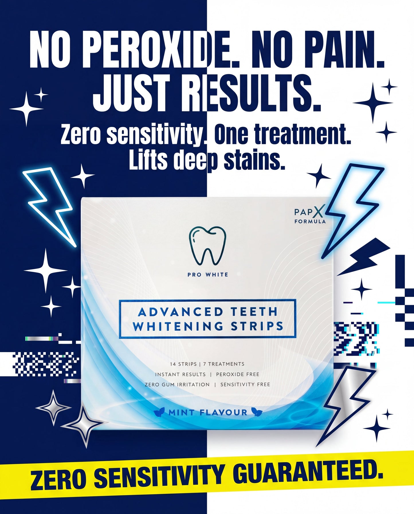 PAP-X™ Advanced Teeth Whitening Strips