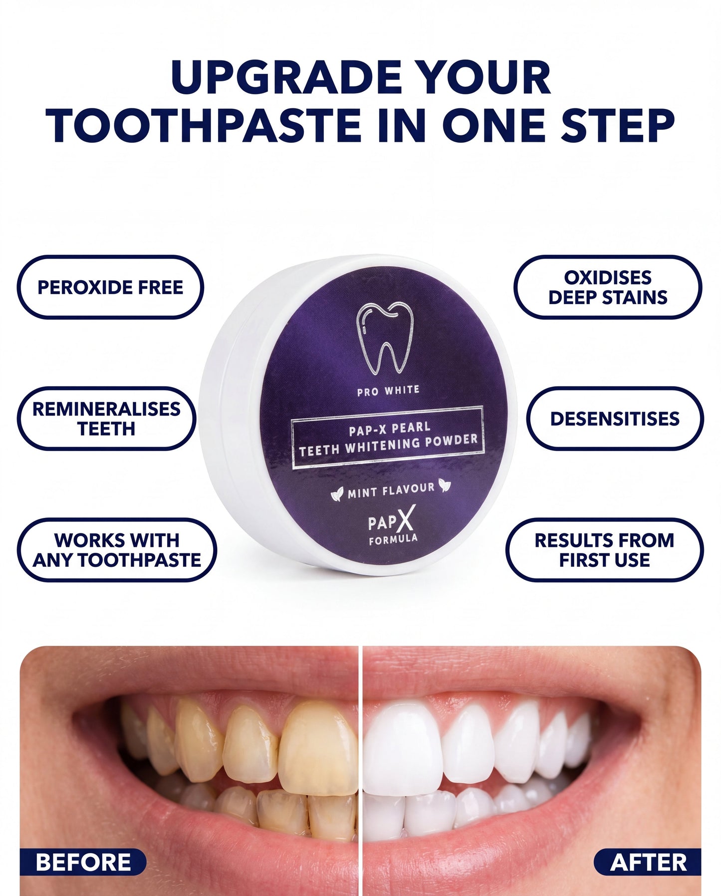 PAP-X™ Teeth Whitening Powder