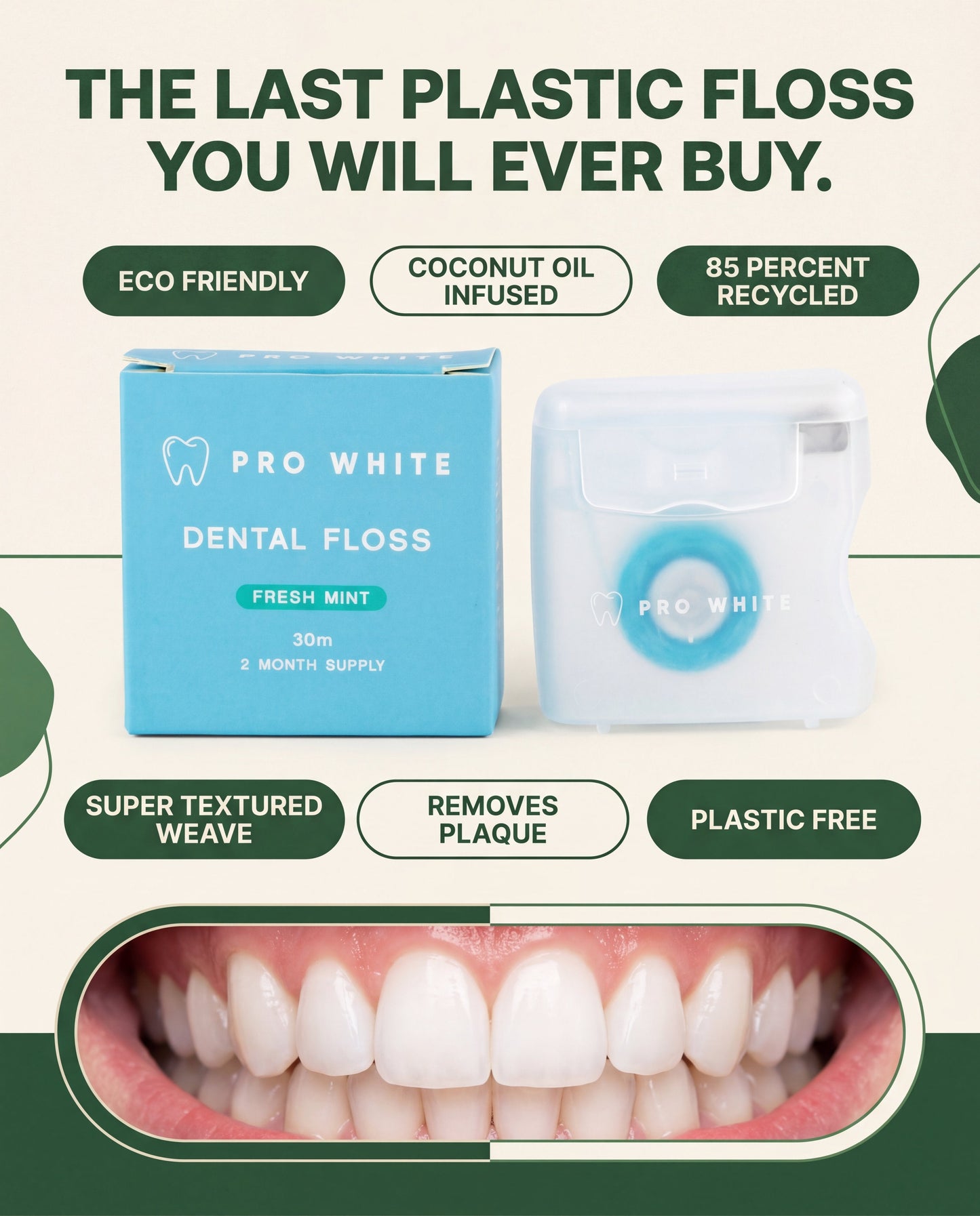 Pro White Eco Dental Floss