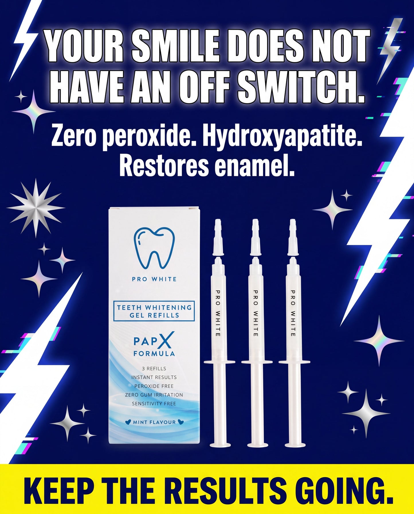 PAP-X™ Teeth Whitening Refills