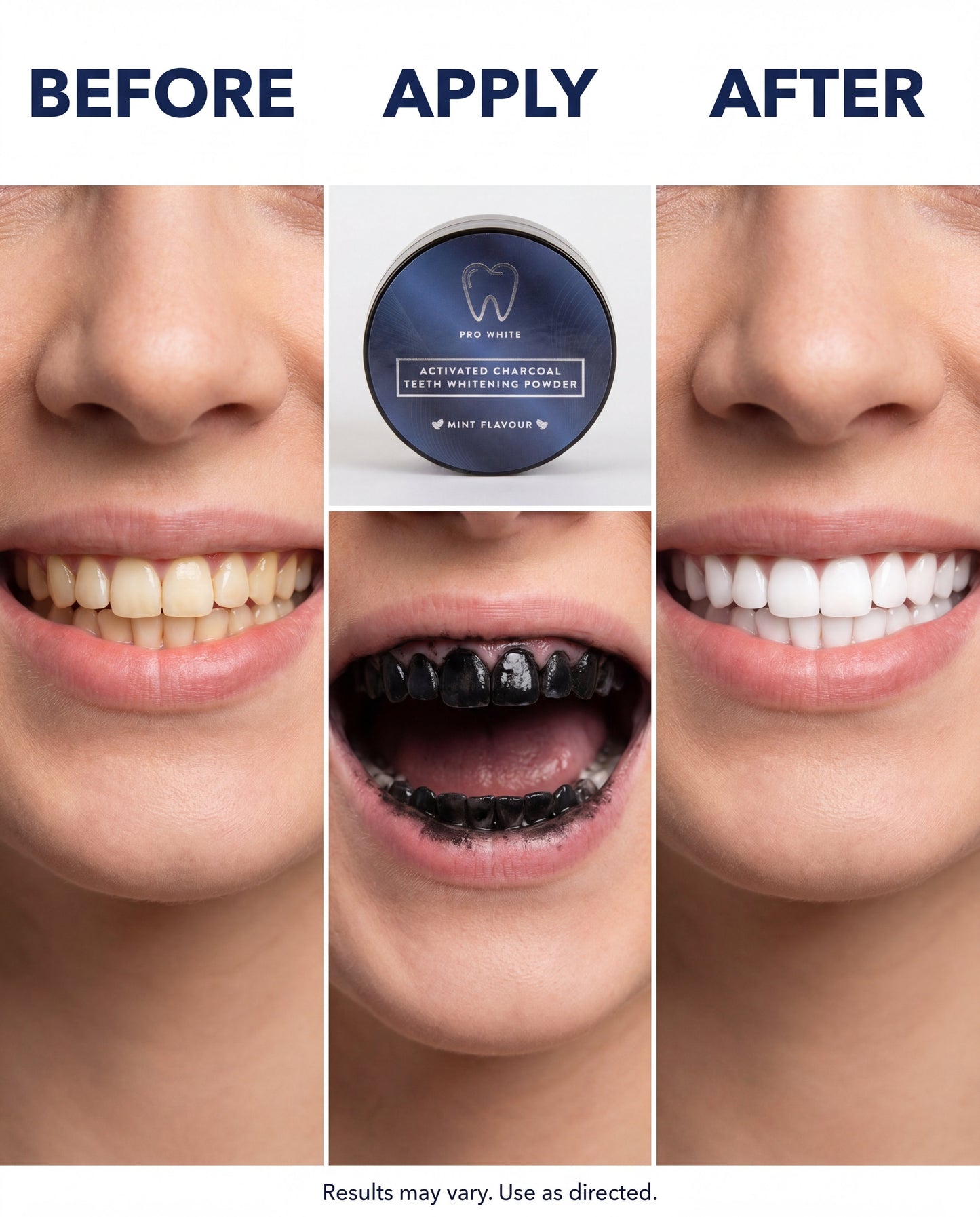 Activated Charcoal Teeth Whitening Powder