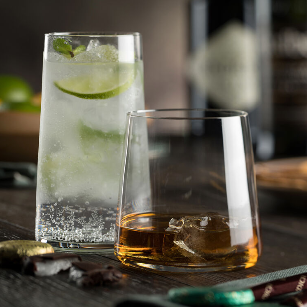 Mode Double Old Fashioned Glass Tumbler - 410ml