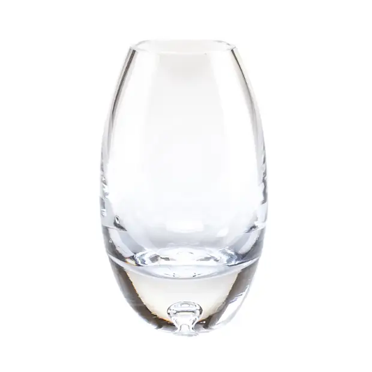 Bubble Based Barrel Vase - 15cm