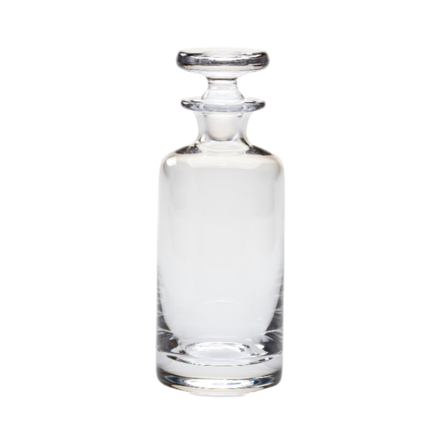 0.15Ltr Handmade Mini Glass Decanter with 2 Shot Glasses Gift Set