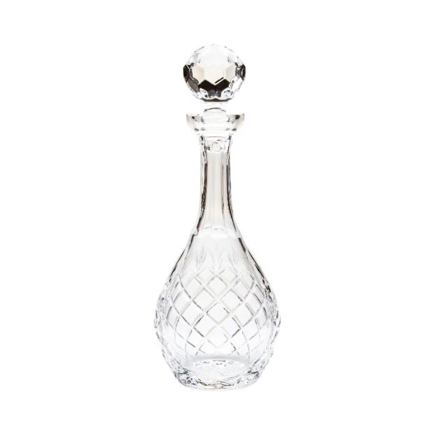 Fully Cut Crystal Wine Decanter - 1Ltr