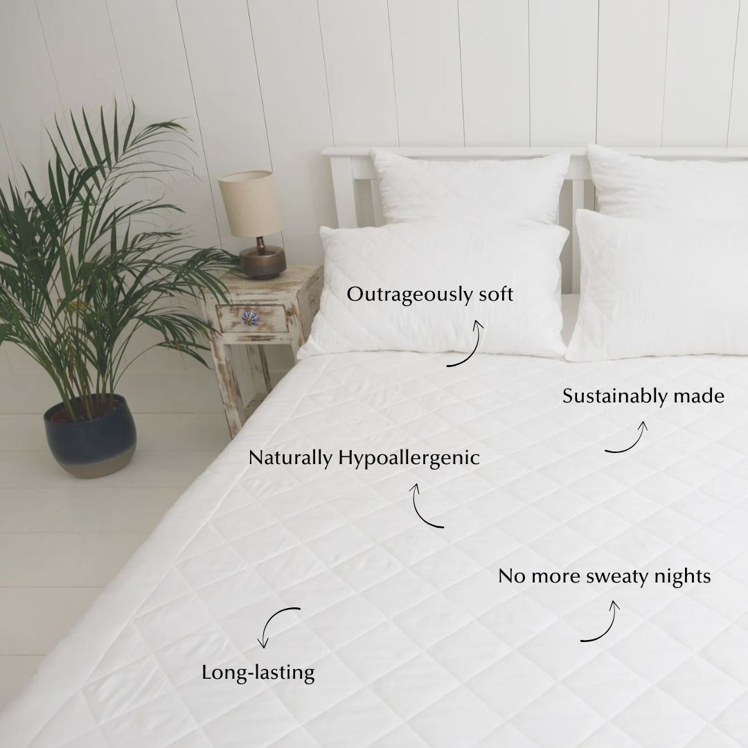Bamboo Mattress Protector (Eucalyptus & Bamboo)