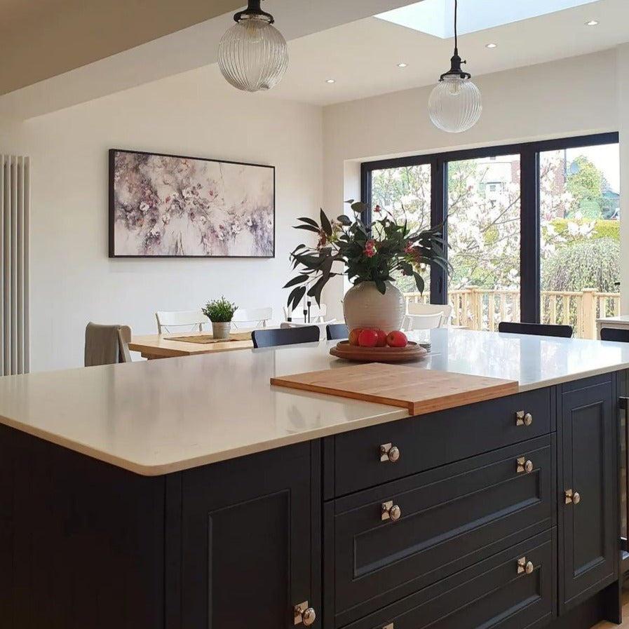 Promises Panoramic Framed Printed Canvas