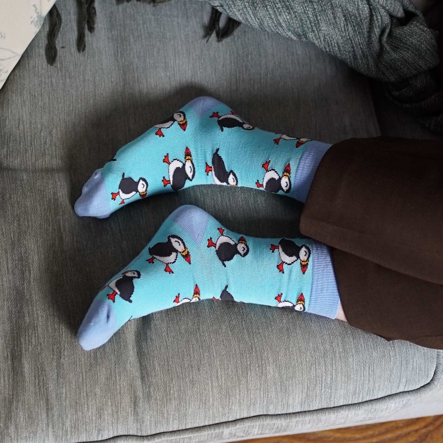 The Puffin 4 Pack Bamboo Sock Set