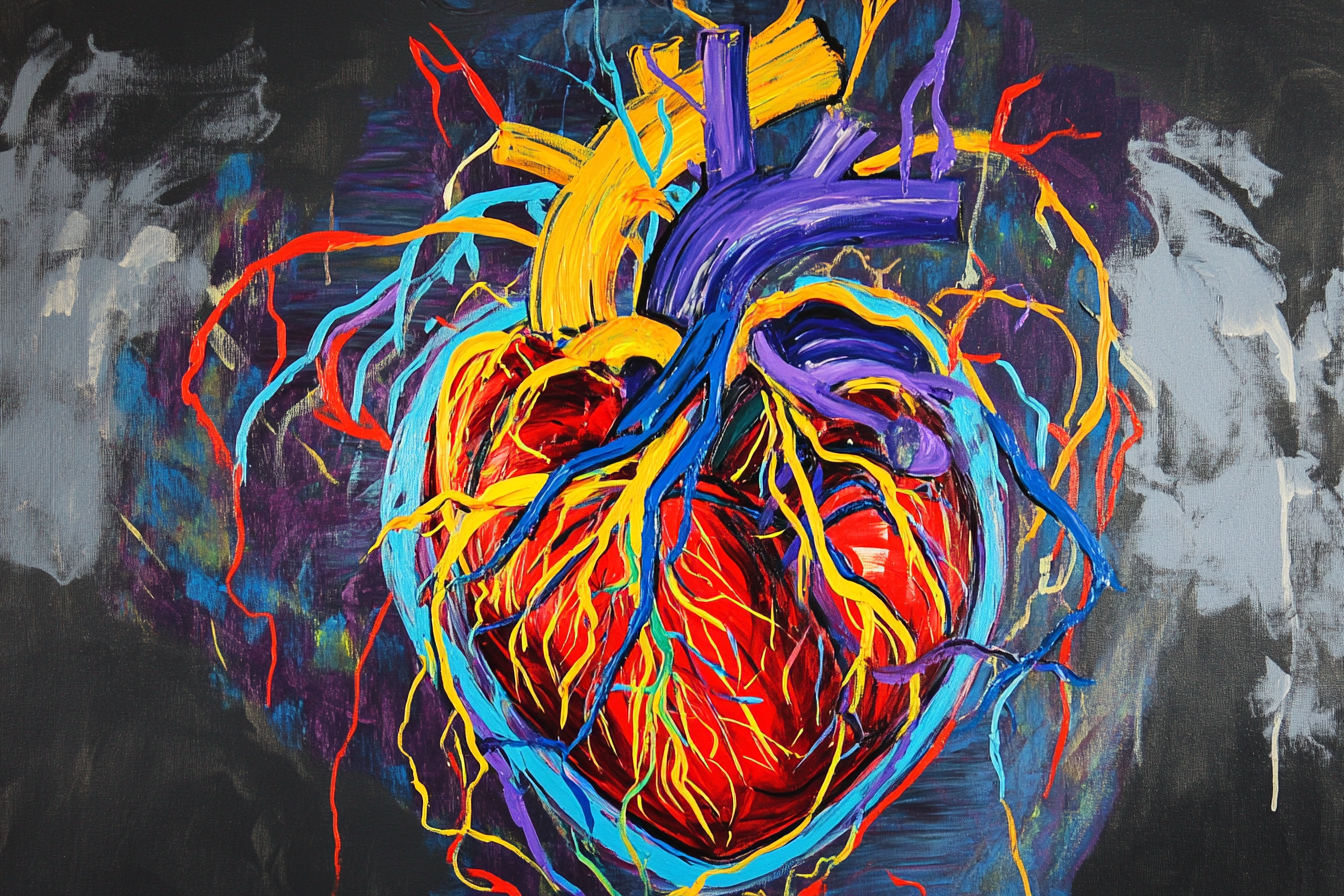 Pulsating Heartbeat Canvas