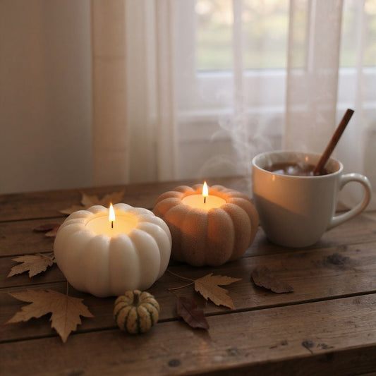 Autumn Pumpkin Tealight Holder