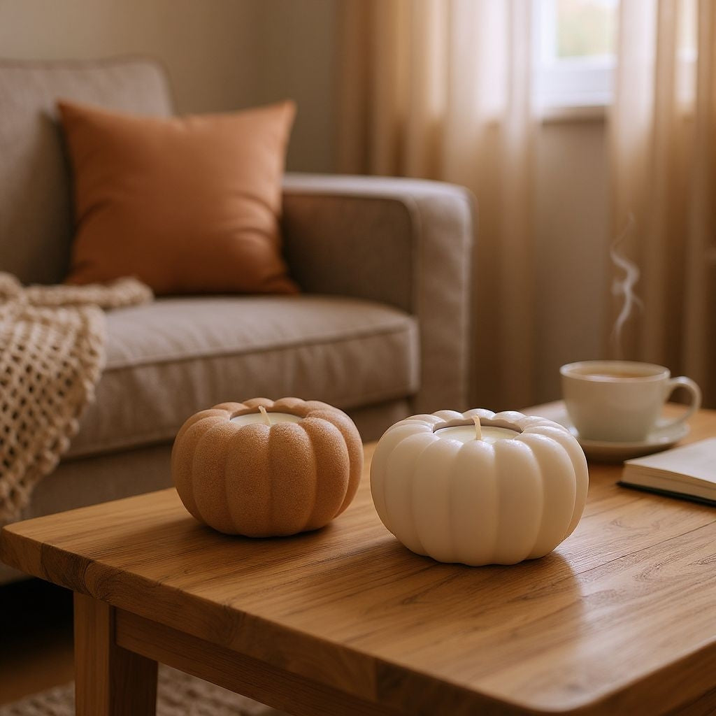 Autumn Pumpkin Tealight Holder