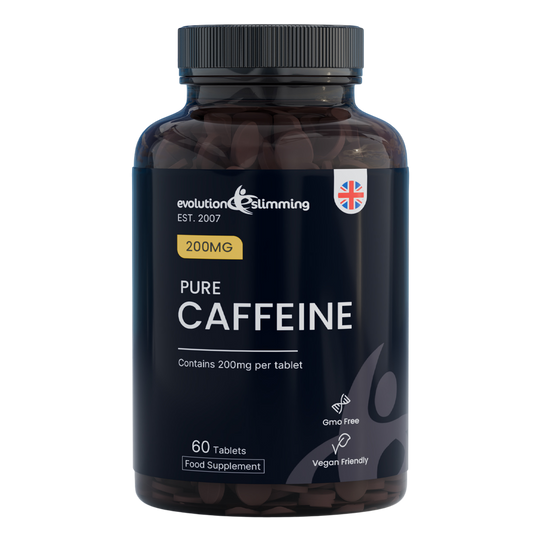 Pure Caffeine 200mg Tablets