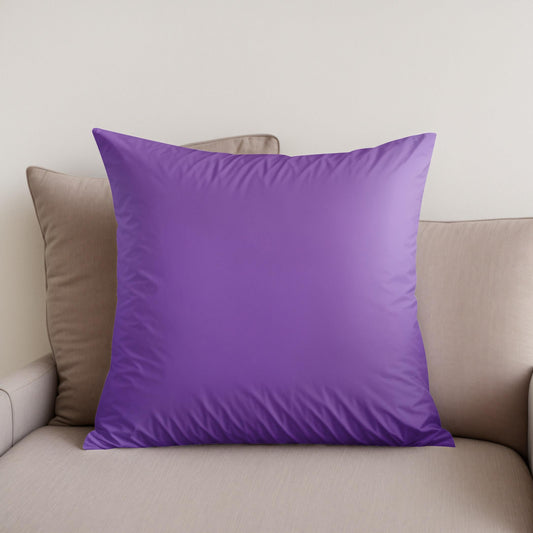 Pure Purple Cotton Cushion