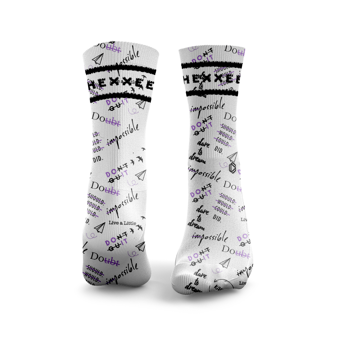Positive Vibes 2Lines Padel Socks