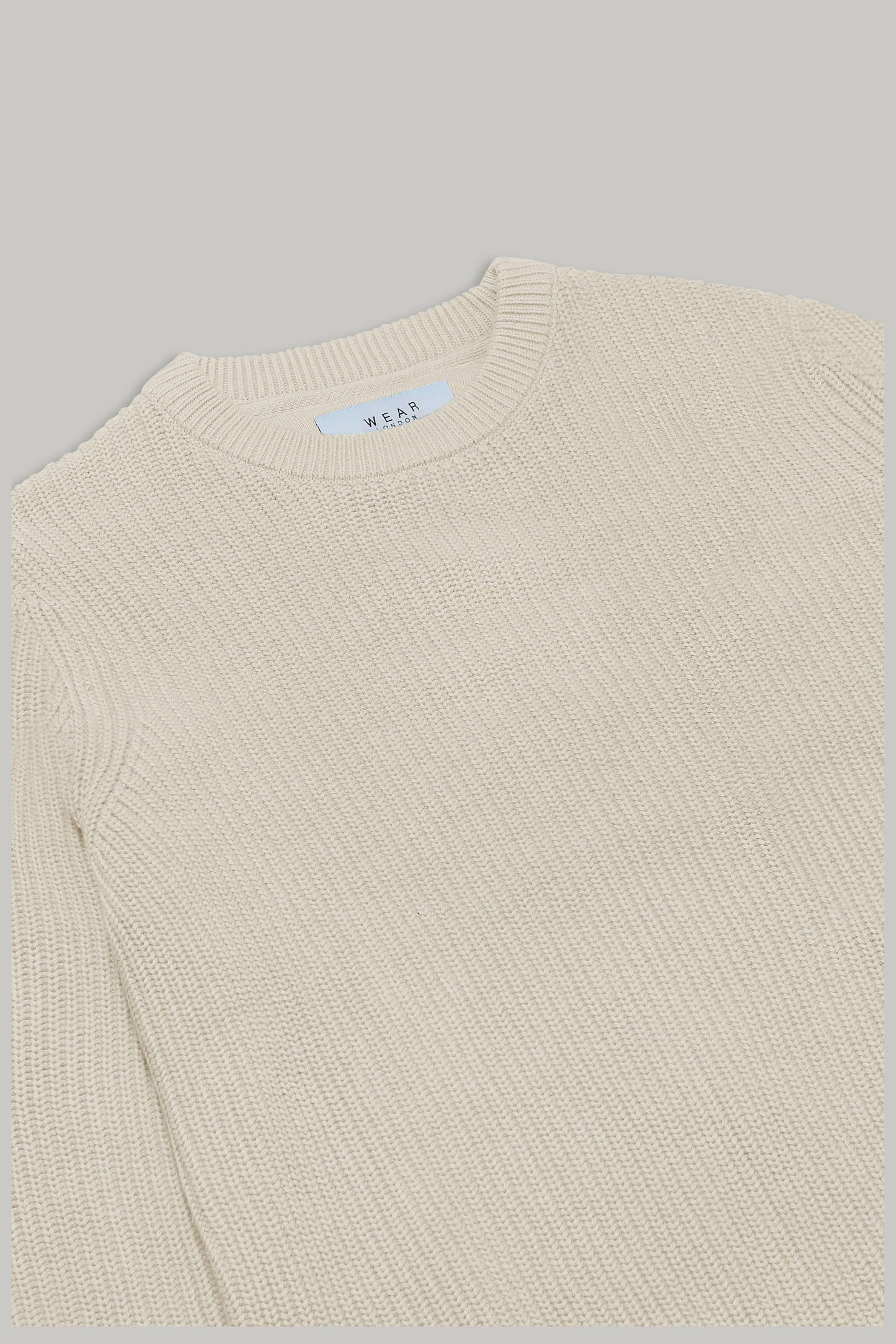 J Hailey Crew Knit - Putty