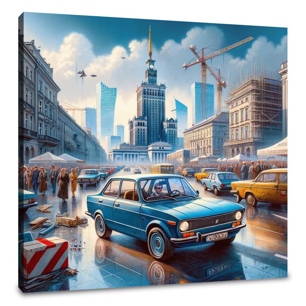 Warsaw Reimagined Canvas