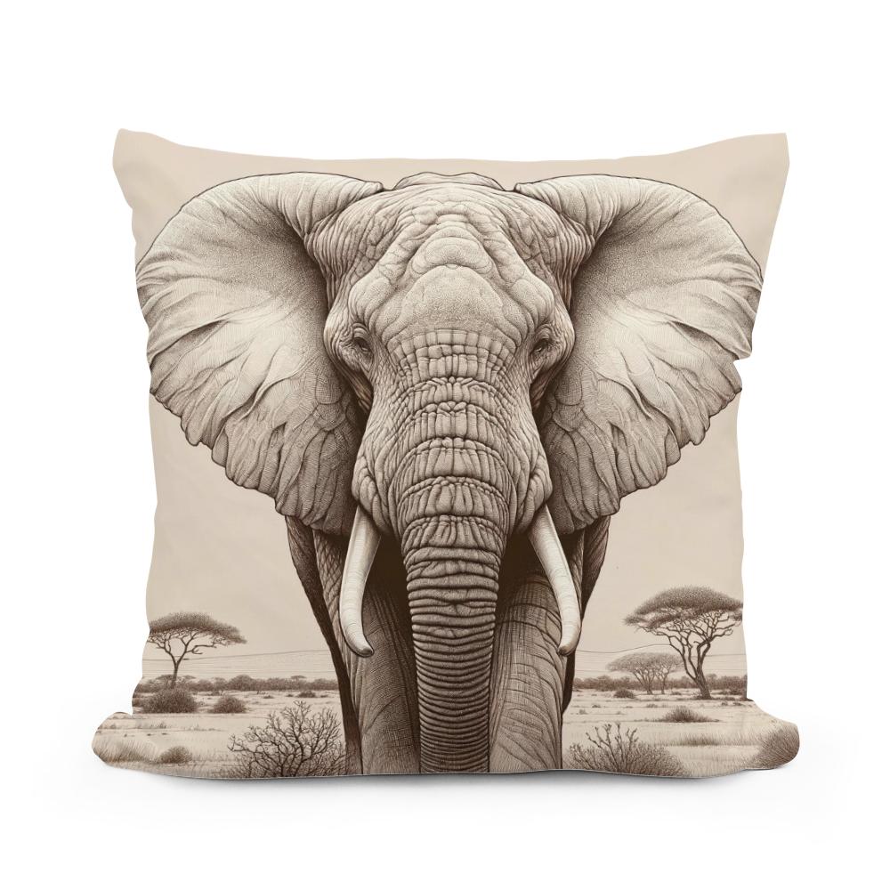 Savannah Sovereign Portrait Cotton Cushion