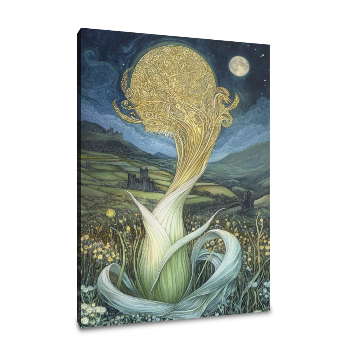Mystical Leek Canvas