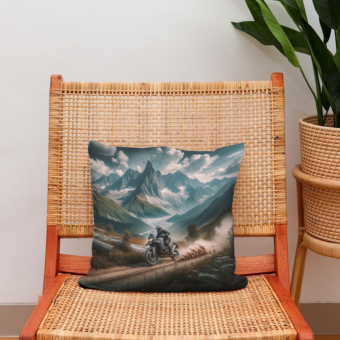 Wilderness Ride Cotton Cushion