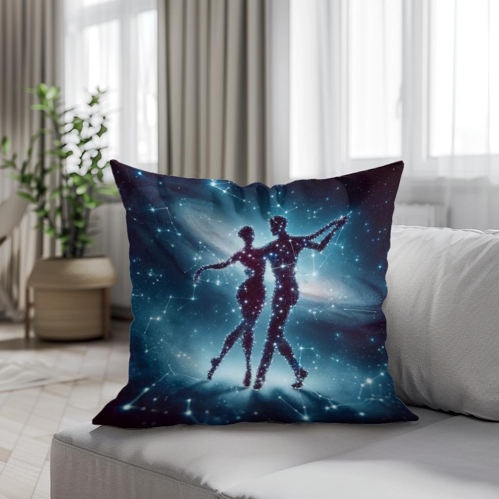 Celestial Waltz Cotton Cushion