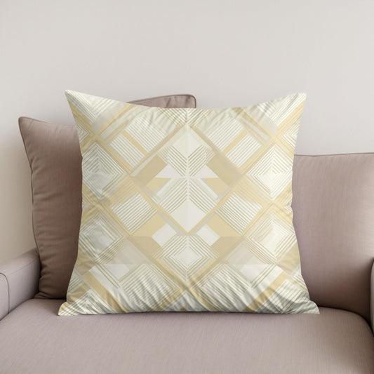 Diamond Rhythm Cotton Cushion