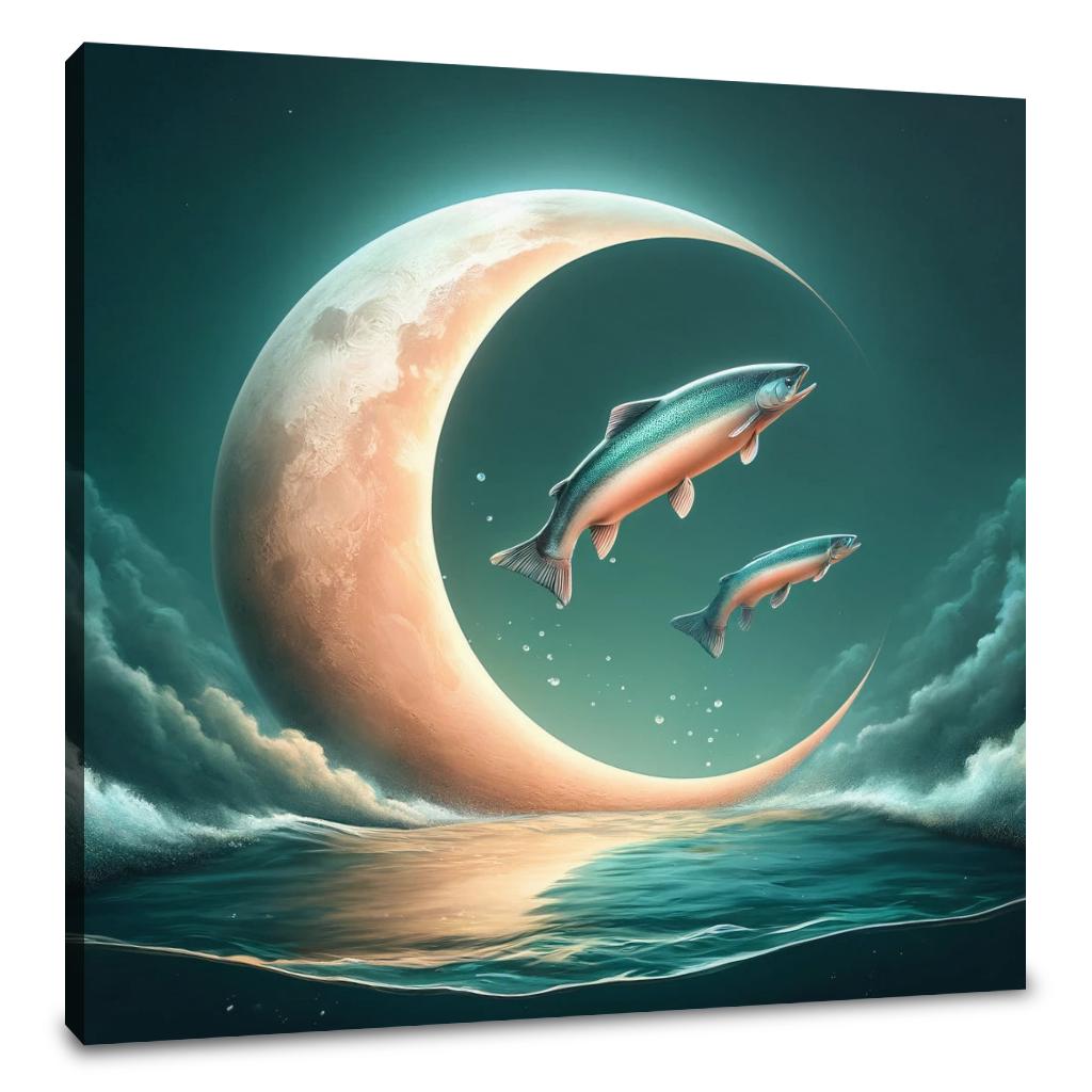 Lunar Leap Canvas