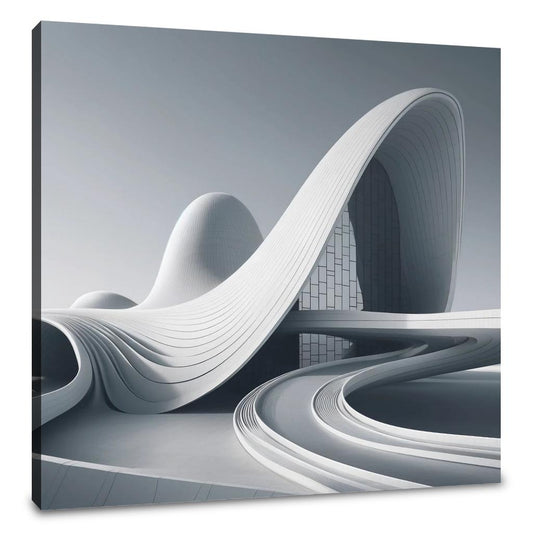 Sculptural Flow Canvas