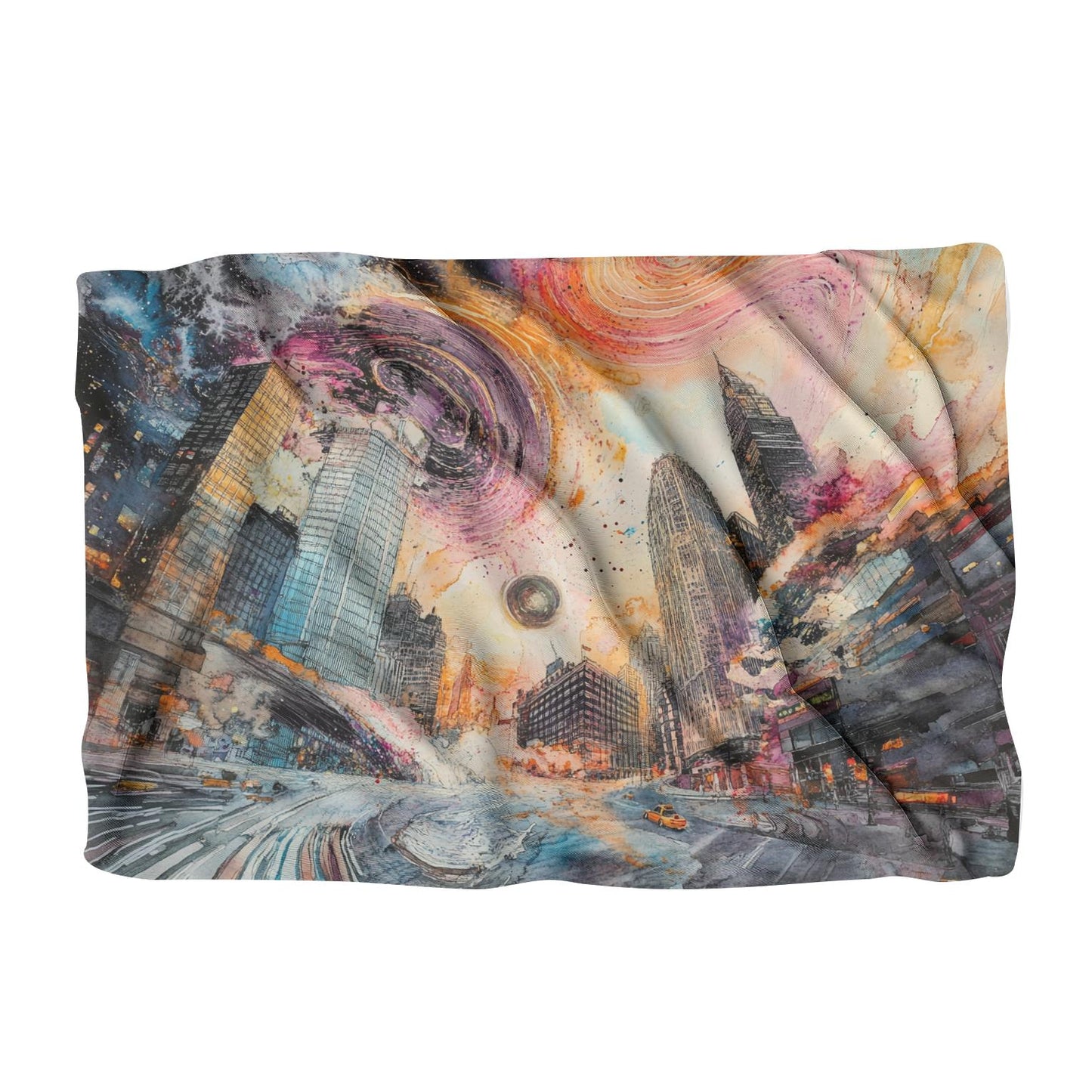 Neon Harmony Blanket