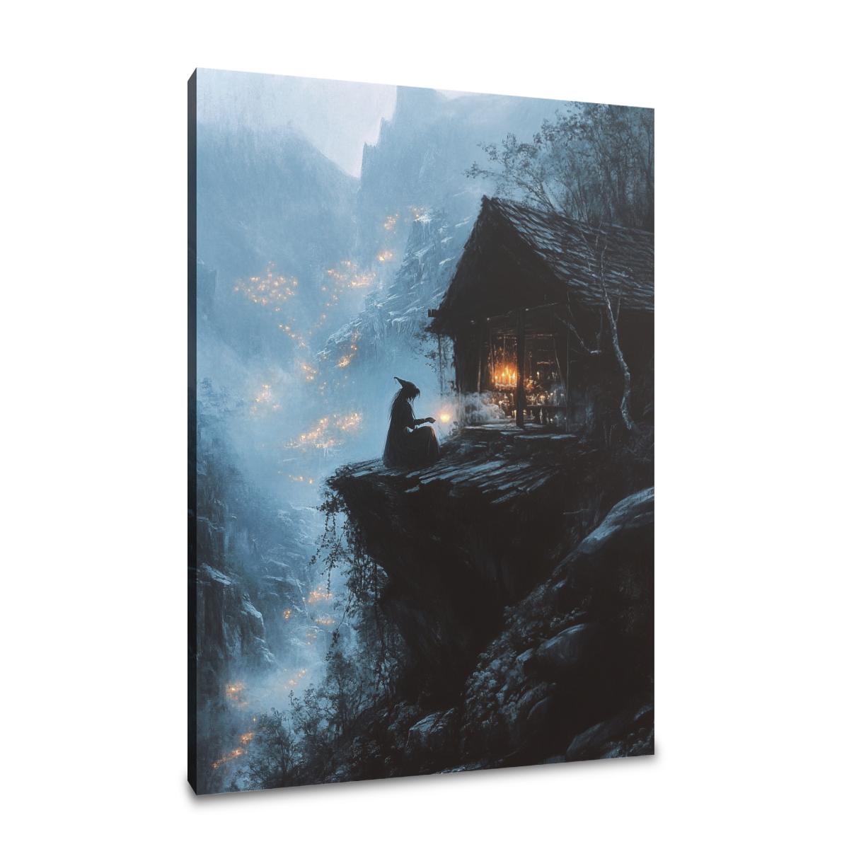 Enchanted Brew Witch Canvas