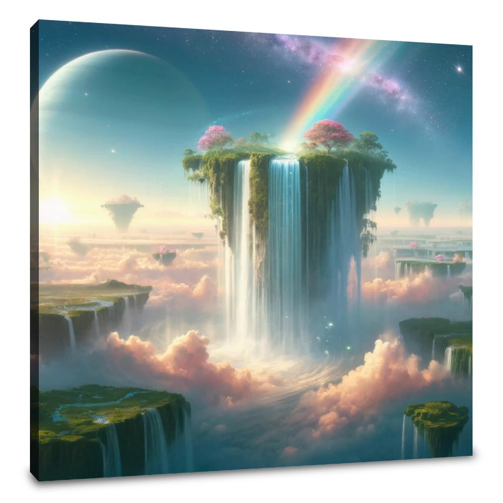 Mystic Waterfall Canvas