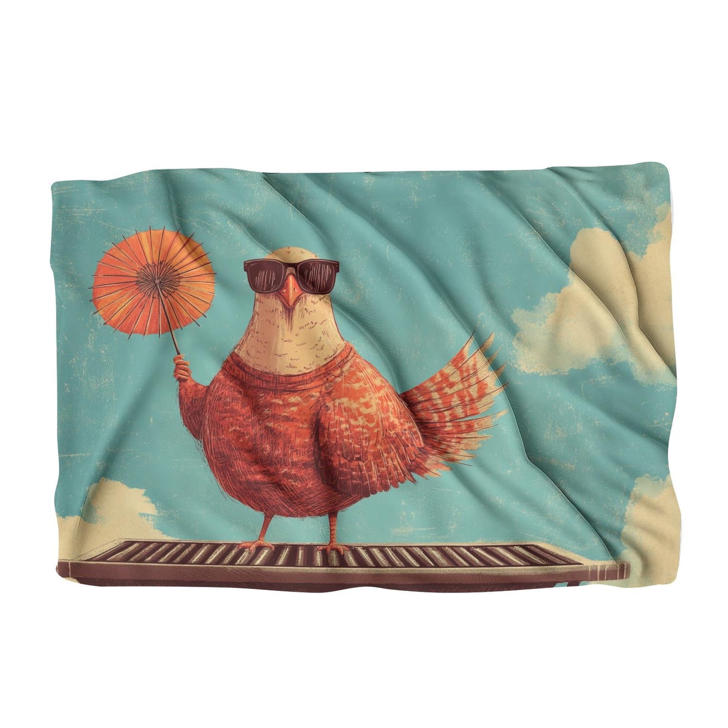 Turkey on the Grill Blanket