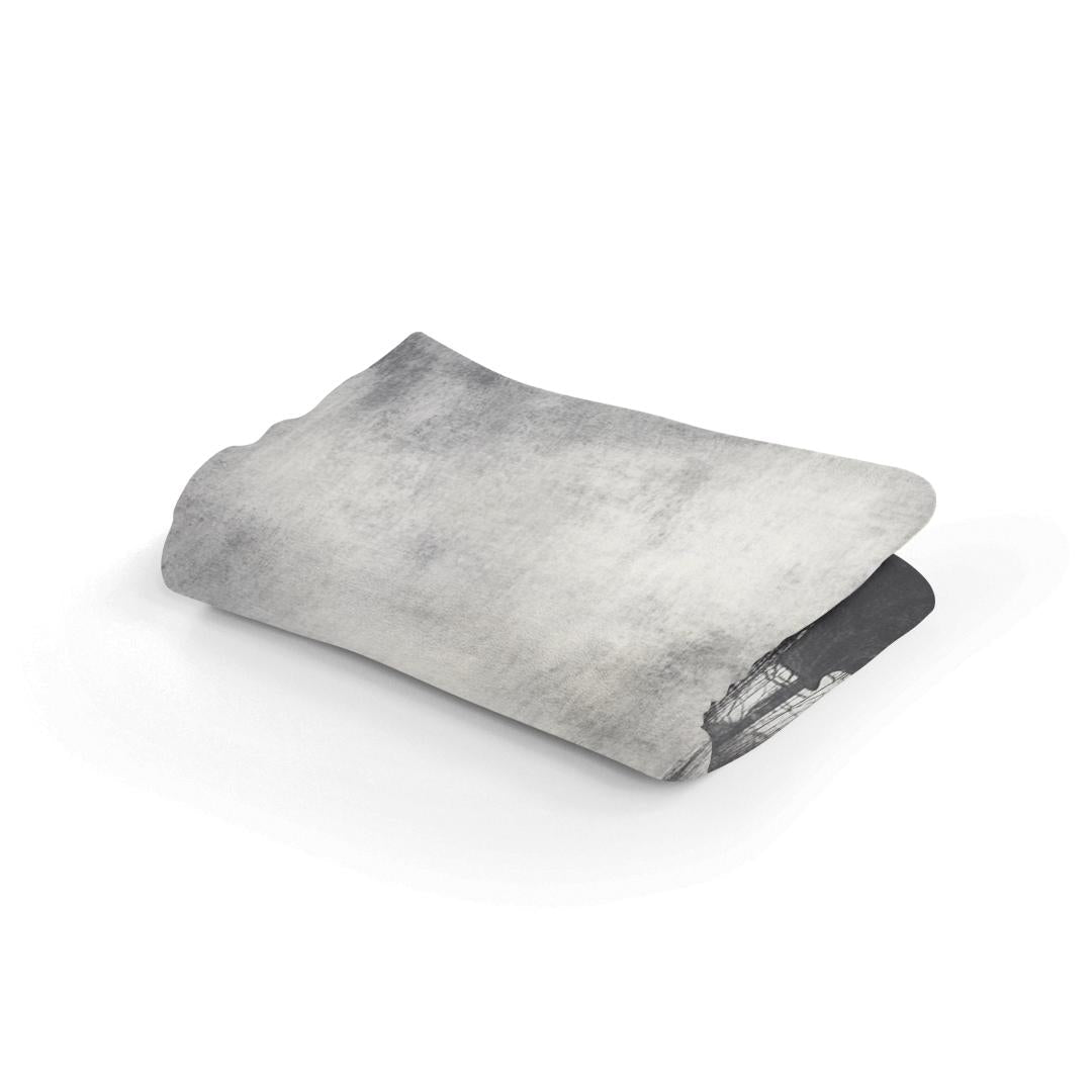 Ghostly Vessel Reflection Blanket