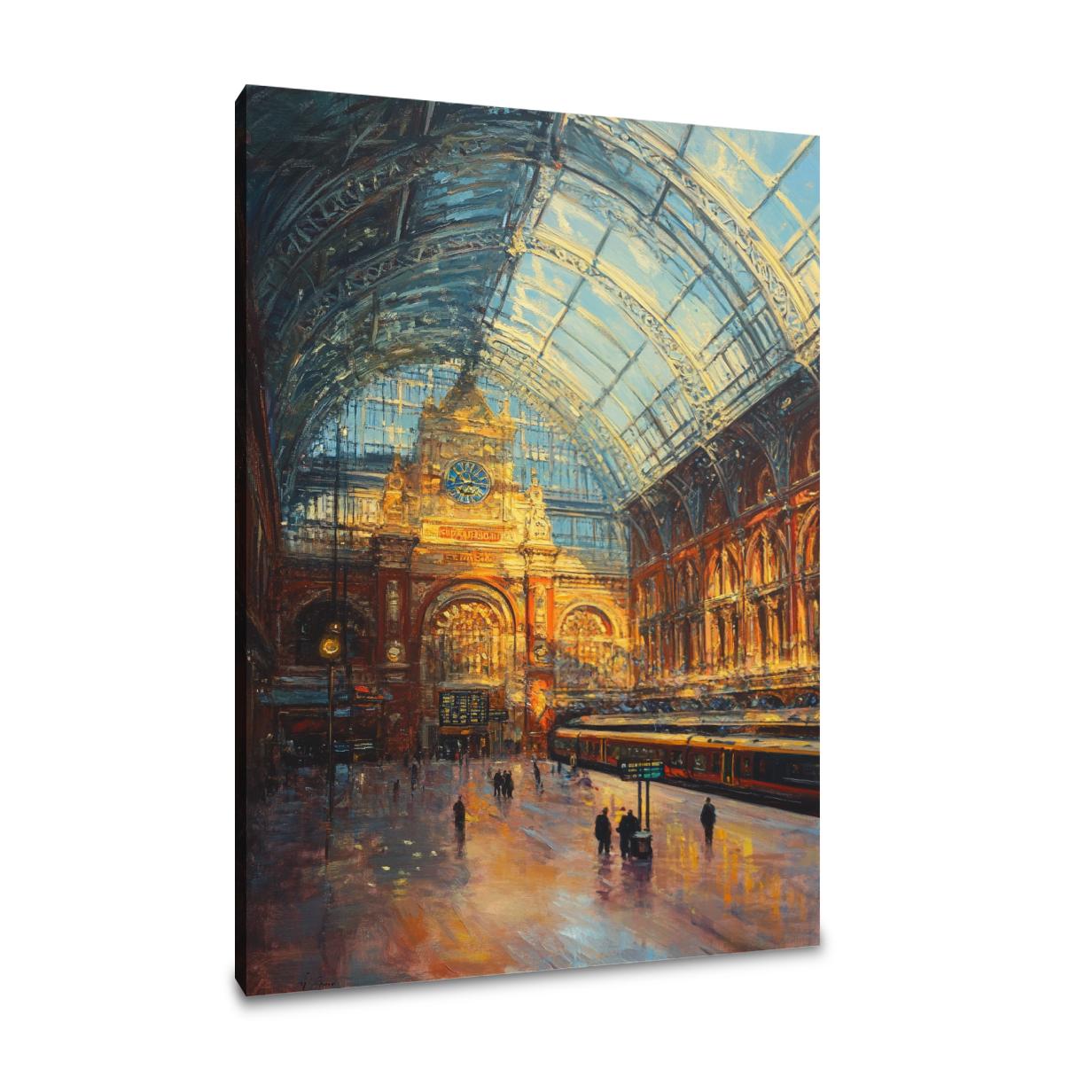 St. Pancras Victorian Canvas