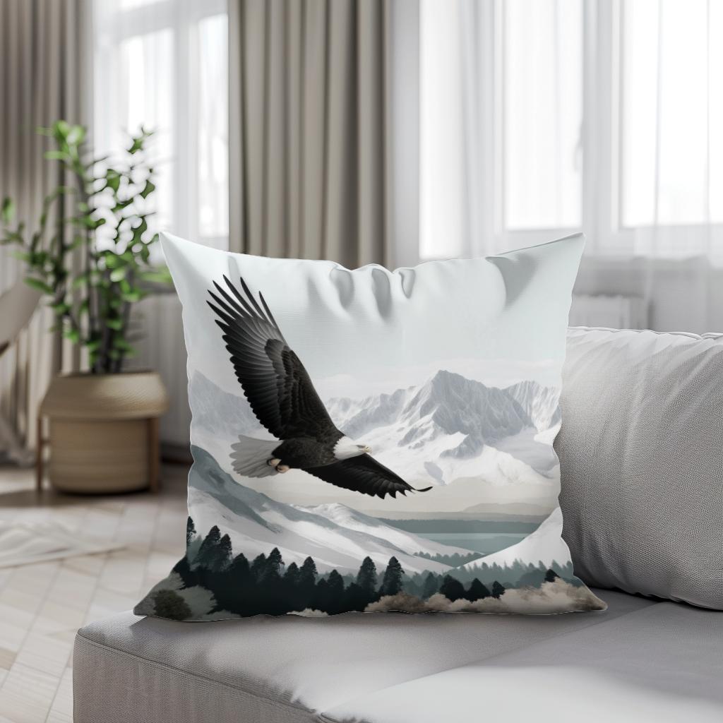 Mountain Majesty Cotton Cushion