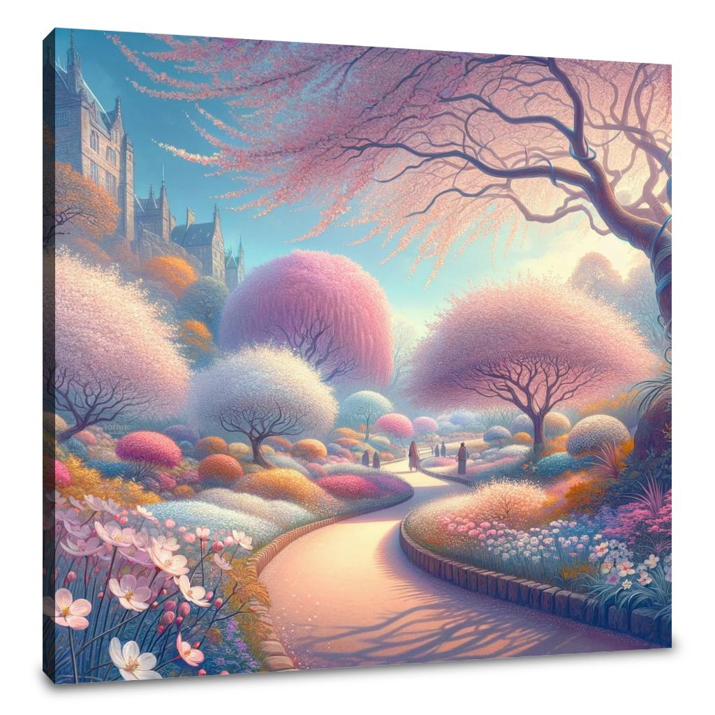 Edinburgh Enchanted Botanics Canvas