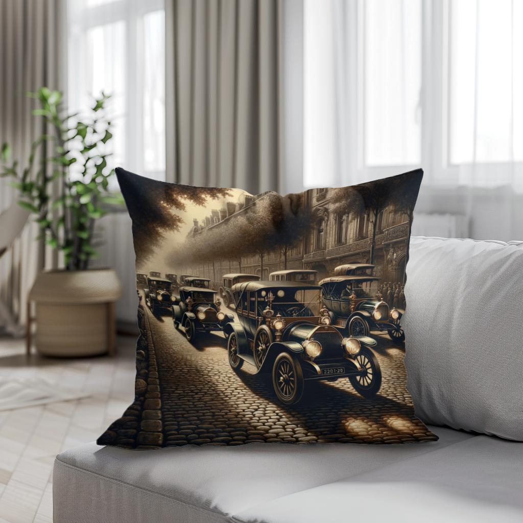 Timeless Elegance Parade Cotton Cushion
