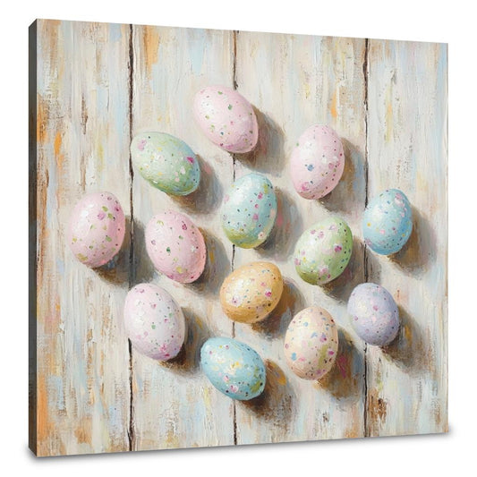 Pastel Easter Egg Canvas