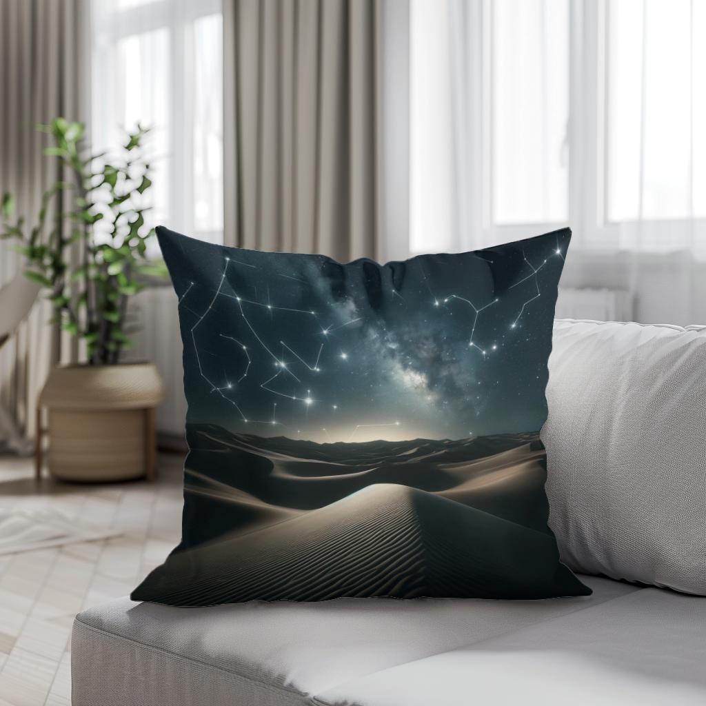 Desert Constellations Cotton Cushion