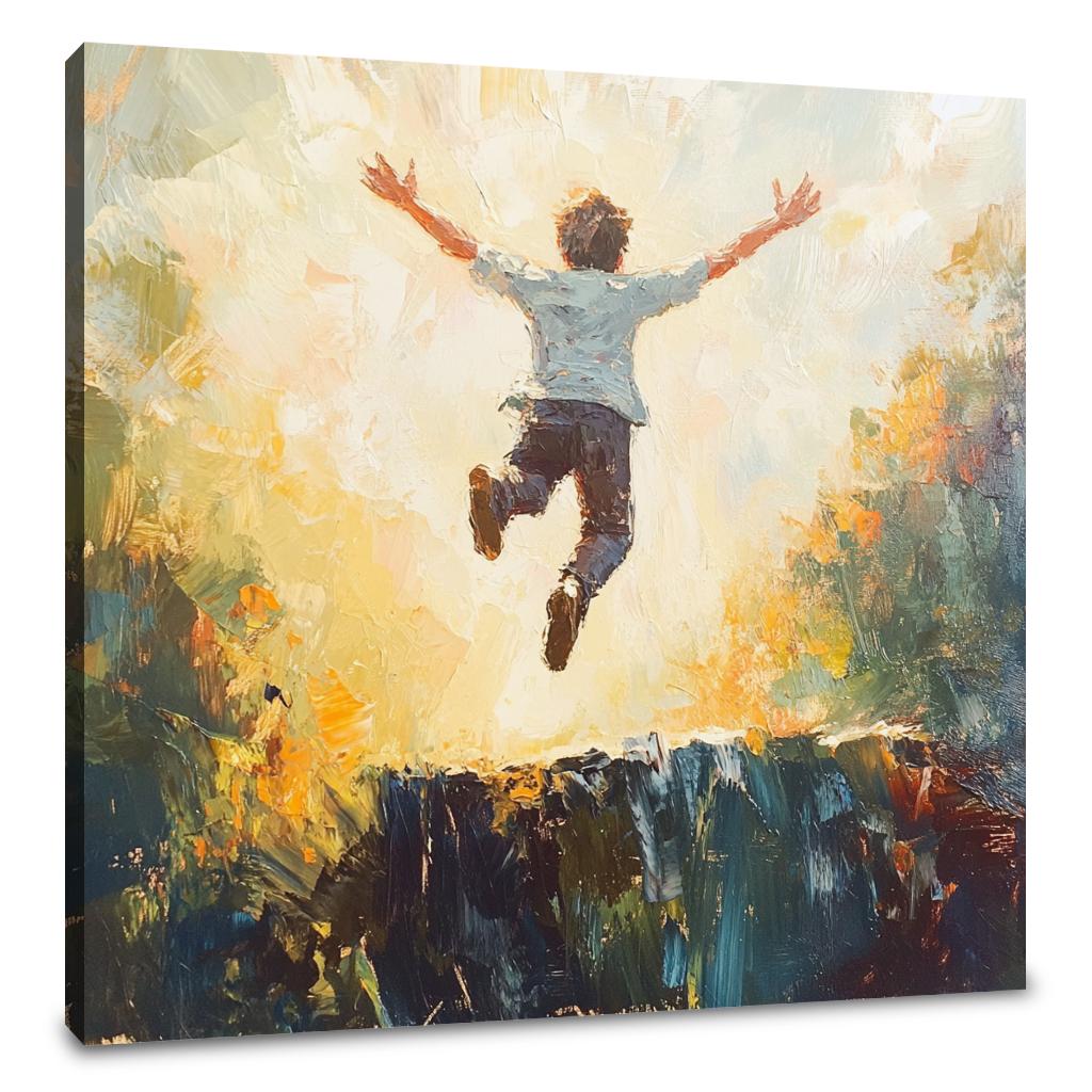 Leap of Triumph Canvas