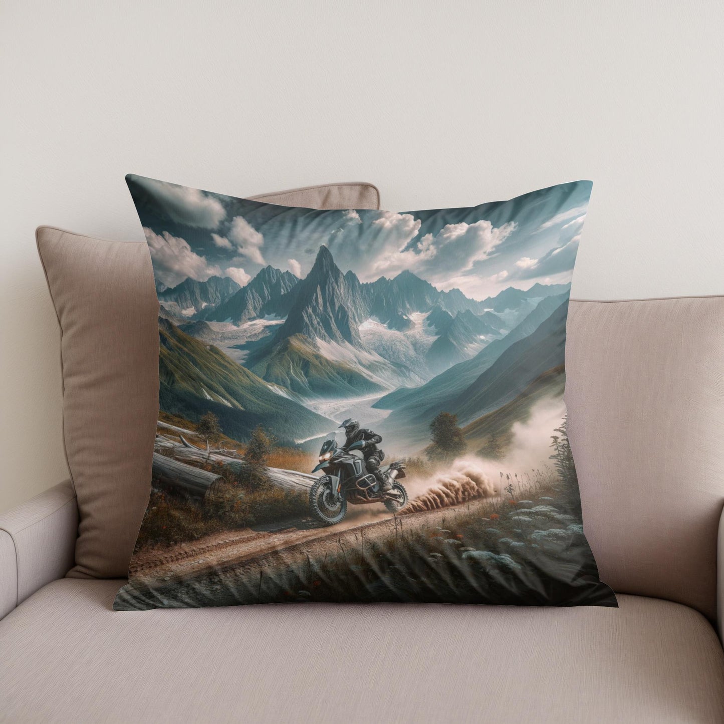 Wilderness Ride Cotton Cushion
