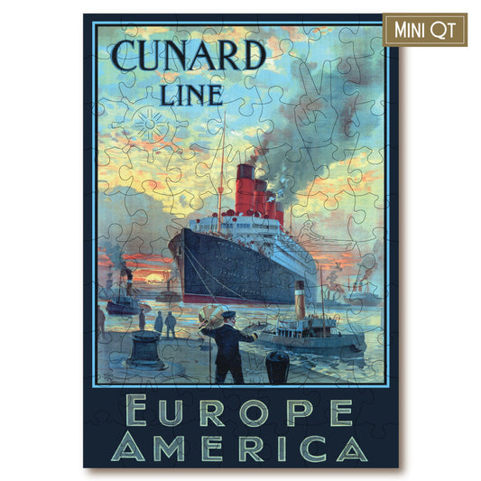 Vintage Poster - Cunard Line MINI QT