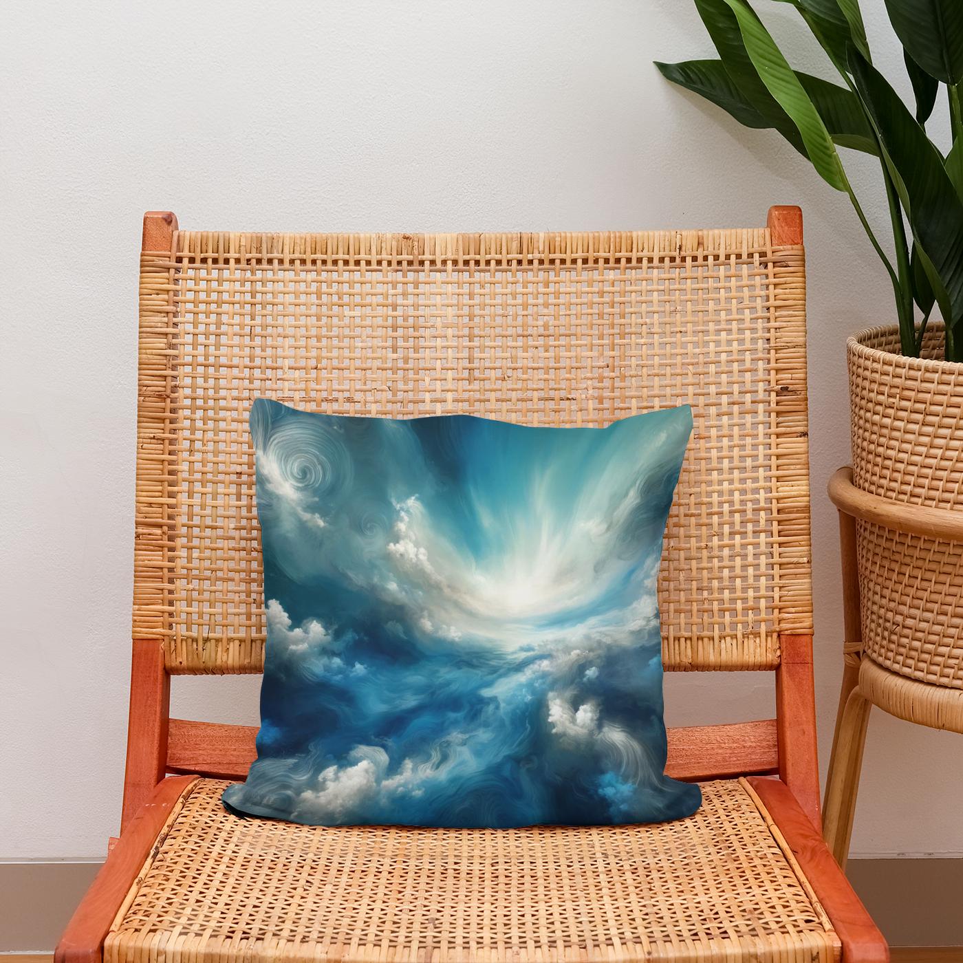 Celestial Seas Cotton Cushion