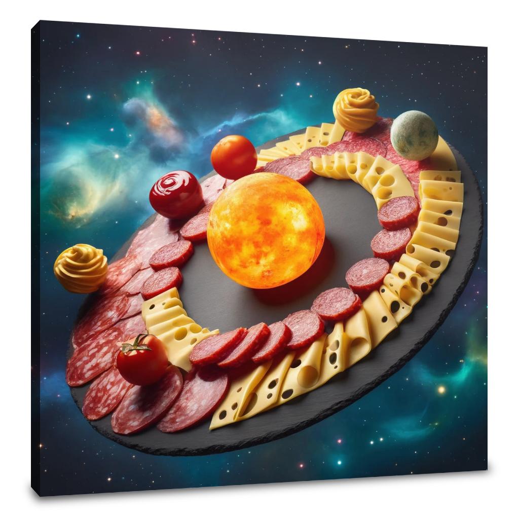 Galactic Deli Canvas