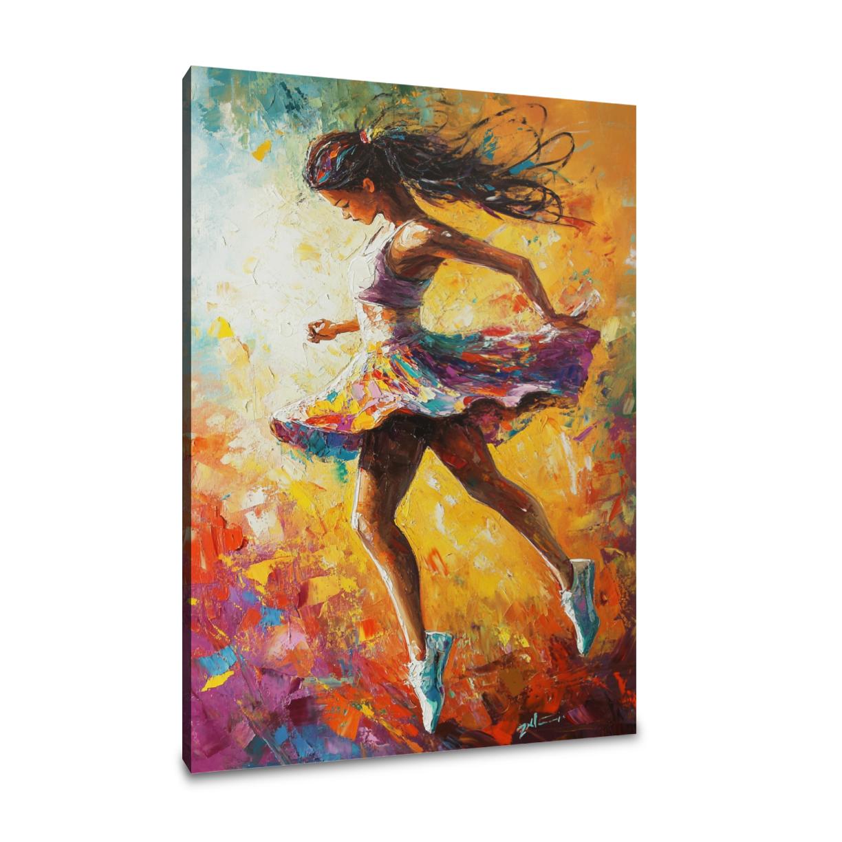 Energy of Exercise Canvas