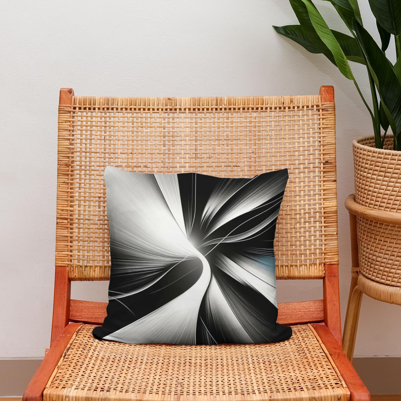 Contrast Harmony Cotton Cushion