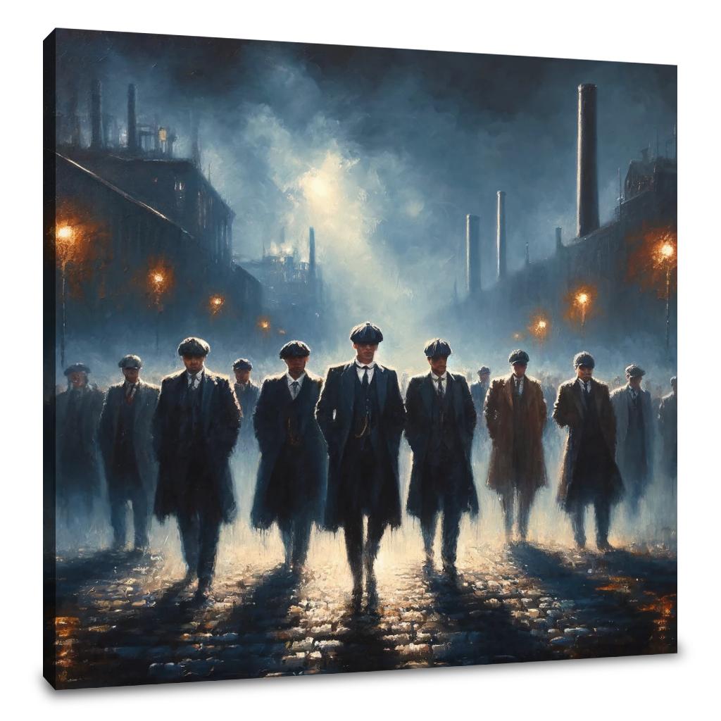 Moonlit Walk Canvas